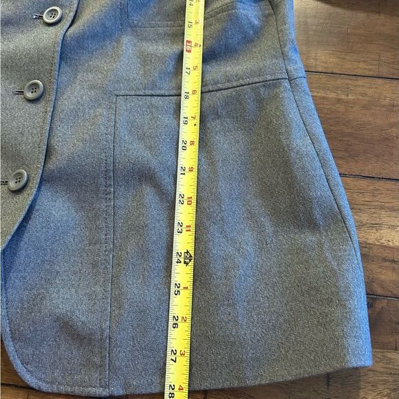 The Limited Stretch Gray Lined Blazer Size Large - Picture 4 of 6